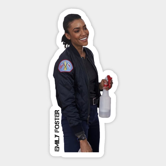 EMILY FOSTER - CHICAGO FIRE - ANNIE ILONZEH Sticker by emilybraz7